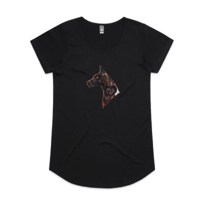 Doberheart Orange Mail Tee Thumbnail