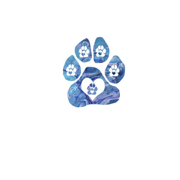 Pawprint Blue Thumbnail